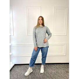 Светр жіночий GL95 grey р.52-58 "FIESTA" недорого оптом від прямого постачальника