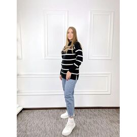 Светр жіночий GL98 black р.52-58 "FIESTA" недорого оптом від прямого постачальника