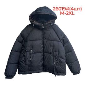 Куртка жіноча зимова 26019 black р.M-2XL "Katty" недорого оптом від прямого постачальника