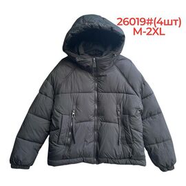 Куртка жіноча зимова 26019 d.grey р.M-2XL "Katty" недорого оптом від прямого постачальника