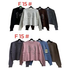 Светр жіночий F15 mix р.46-50 "Katty" недорого оптом від прямого постачальника