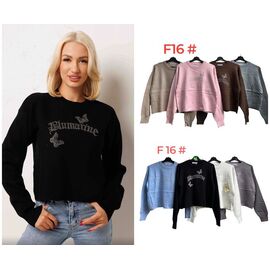 Светр жіночий F16 mix р.46-50 "Katty" недорого оптом від прямого постачальника