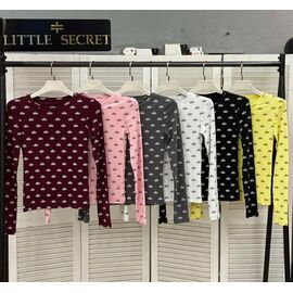 Светр жіночий 500203 wine р.S-L "Little Secret" недорого оптом від прямого постачальника