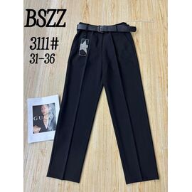 Брюки жіночі 3111 black р.31-36 "Immei" недорого оптом від прямого постачальника
