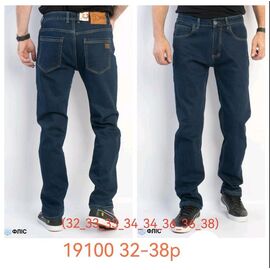 Джинси чоловічі 19100 blue р.32-38 "LILY" недорого оптом від прямого постачальника