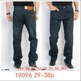 Джинси чоловічі 19096 navy р.32-38 "LILY" недорого оптом від прямого постачальника
