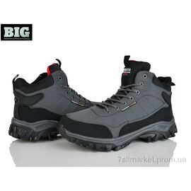 Черевики чоловічі стильні Зима A08996-5 (8 пар р.41-46) "BIG" недорого оптом від прямого постачальника