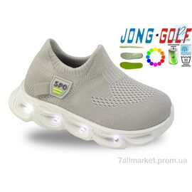 Фотография Кроссовки детские модные Весна/осень B11730-6 LED (8 пар р.26-31) "Jong Golf" недорого оптом от прямого поставщика