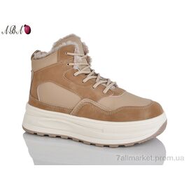 Фотография Кроссовки женские модные зима YB063-2 (8 пар р.36-41) "Aba" недорого оптом от прямого поставщика