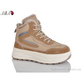 Фотография Кроссовки женские модные зима YB064-3 (8 пар р.36-41) "Aba" недорого оптом от прямого поставщика