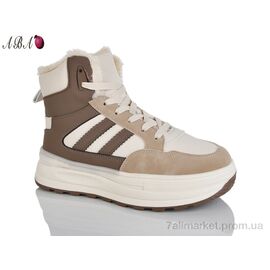 Фотография Кроссовки женские модные зима YB069-3 (8 пар р.36-41) "Aba" недорого оптом от прямого поставщика