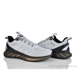 Фотография Кроссовки мужские модные Весна/осень 4294-A7632-7 (8 пар р.41-46) "Pryama Vigoda" недорого оптом от прямого поставщика