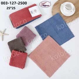 Рушник 003-127-2500 р.25*25 "Koloco" недорого оптом від прямого постачальника