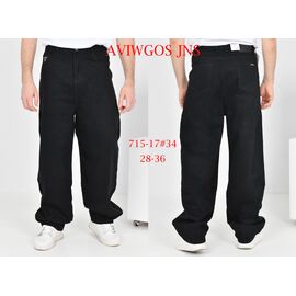 Джинси чоловічі 715-17 black р.28-36 "God Baron" недорого оптом від прямого постачальника