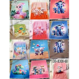 Фотография Детский плед на девочку 8308-60 р.100*130 "MALLOORY" недорого оптом от прямого поставщика