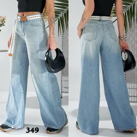 Джинси жіночі 349 l.blue р.25-30 "Liana Denim" недорого оптом від прямого постачальника