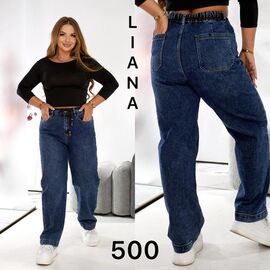 Джинси жіночі 500 blue р.31-38 "Liana Denim" недорого оптом від прямого постачальника