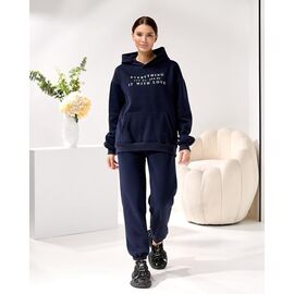 Костюм спортивний жіночий 5219 navy р.M-XL "Lola" недорого оптом від прямого постачальника