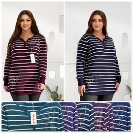 Туніка жіноча LL406 mix р.58-60 "Lola" недорого оптом від прямого постачальника