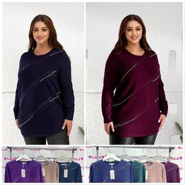 Туніка жіноча LL408 mix р.58-60 "Lola" недорого оптом від прямого постачальника