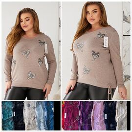 Светр жіночий LL415 mix р.54-56 "Lola" недорого оптом від прямого постачальника