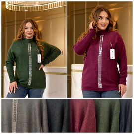 Светр жіночий LL428 mix р.52-54 "Lola" недорого оптом від прямого постачальника