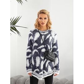 Туніка жіноча LL435 grey р.48-50 "Lola" недорого оптом від прямого постачальника