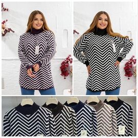 Туніка жіноча LL443 mix р.54 "Lola" недорого оптом від прямого постачальника