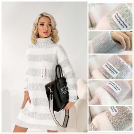 Сукня тепла жіноча LL446 mix р.50-52 "Lola" недорого оптом від прямого постачальника