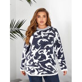 Туніка жіноча LL449 grey р.56 "Lola" недорого оптом від прямого постачальника