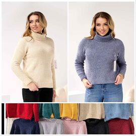 Светр жіночий LL457 mix р.52-54 "Lola" недорого оптом від прямого постачальника