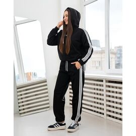 Костюм спортивний жіночий теплий ДП168 black р.XS-L "AZNA" недорого оптом від прямого постачальника