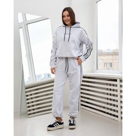 Костюм спортивний жіночий теплий ДП168 l.grey р.XS-L "AZNA" недорого оптом від прямого постачальника