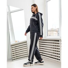 Костюм спортивний жіночий теплий ДП166 d.grey р.S-XL "AZNA" недорого оптом від прямого постачальника