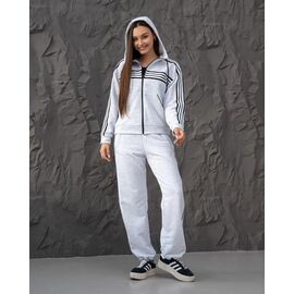 Костюм спортивний жіночий теплий ДП166 l.grey р.S-XL "AZNA" недорого оптом від прямого постачальника