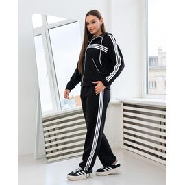 Костюм спортивний жіночий теплий ДП166 black р.S-XL "AZNA" недорого оптом від прямого постачальника