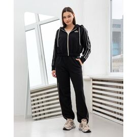 Костюм спортивний жіночий теплий ДП173 black р.XS-L "AZNA" недорого оптом від прямого постачальника