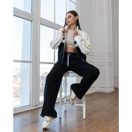 Костюм спортивний жіночий ДЗ135 black р.S "AZNA" недорого оптом від прямого постачальника