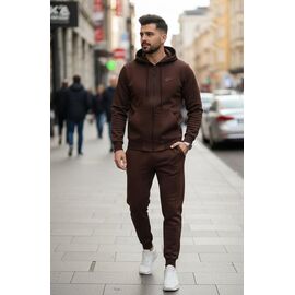 Фотография Костюм спортивный мужской ZW1060 brown р.46-54 "Zalov" недорого оптом от прямого поставщика