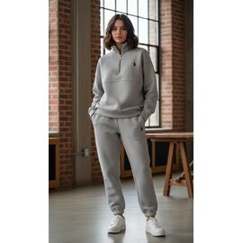 Фотография Костюм спортивный мужской ZW1064 grey р.46-50 "Zalov" недорого оптом от прямого поставщика