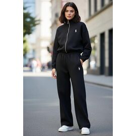 Фотография Костюм спортивный мужской ZW1078 black р.S-M "Zalov" недорого оптом от прямого поставщика