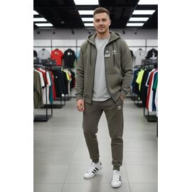 Фотография Костюм спортивный мужской ZW1080 khaki р.S-2XL "Zalov" недорого оптом от прямого поставщика