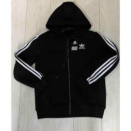 Кофта спортивна жіноча тепла ZW1100 black р.46-54 "Zalov" недорого оптом від прямого постачальника