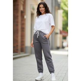 Штани спортивні жіночі теплі ZW1134 grey р.S-2XL "Zalov" недорого оптом від прямого постачальника