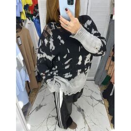 Светр жіночий 5562 grey р.one size "Karon" недорого оптом від прямого постачальника