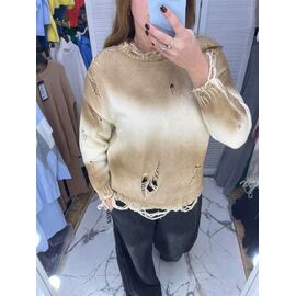 Светр жіночий 5570 beige р.one size "Karon" недорого оптом від прямого постачальника