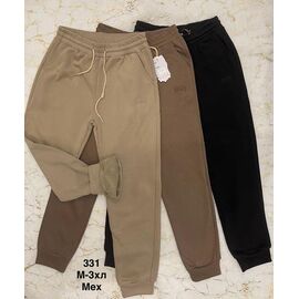 Штани спортивні жіночі теплі 331 beige р.M-3XL "WELL" недорого оптом від прямого постачальника