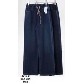 Джинси жіночі утеплені 4212-2 mix р.3XL-10XL "WELL" недорого оптом від прямого постачальника