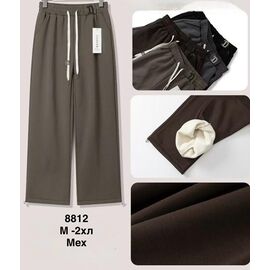 Штани жіночі утеплені 8812 black р.M-2XL "WELL" недорого оптом від прямого постачальника