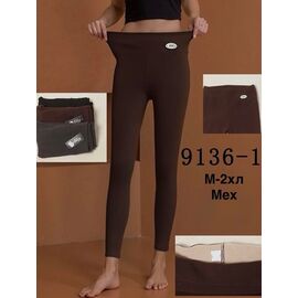 Лосини жіночі теплі 9136-1 mix р.M-3XL "WELL" недорого оптом від прямого постачальника